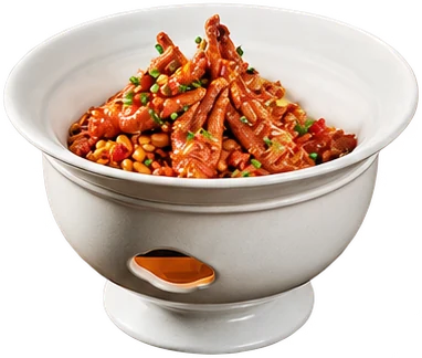 黄豆烧鸡脚