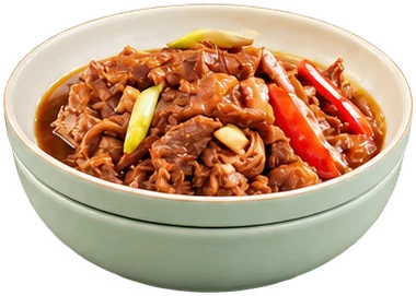 鱿鱼焖牛腩