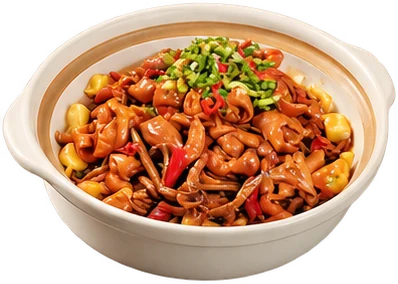 干豆角烧肥肠